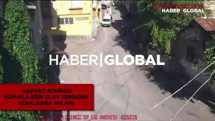 Gaziantep'te kapkaç anı güvenlik kamerasında