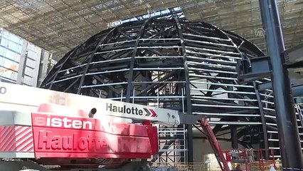 Yeni AKM inşaatının yüzde 57'si tamamlandı