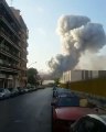 El momento exacto de la gran explosión de Beirut