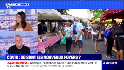 Covid: où sont les nouveaux foyers ? (2) - 07/08