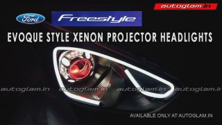 Ford Freestyle 2018+ Evoque Style Xenon Projector Headlights with 55watt XENON HID, AGFFS901