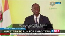 Ouattara to run for third term in Ivory Coast elections