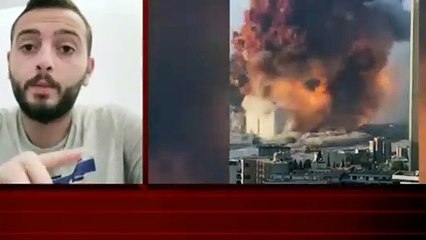 Beyrut'taki patlama anını çeken düğün fotoğrafçısı anlattı: 3-4 saniye boyunca uçtum