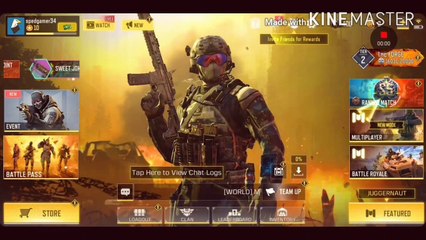 Let's play call of duty and fun with me and my little brother