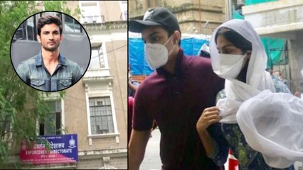 Sushant Singh Rajput : సుశాంత్ సూసైడ్ కేసు.. ఈడీ కార్యాలయం లో ప్రత్యక్షమైన రియా చక్రవర్తి!