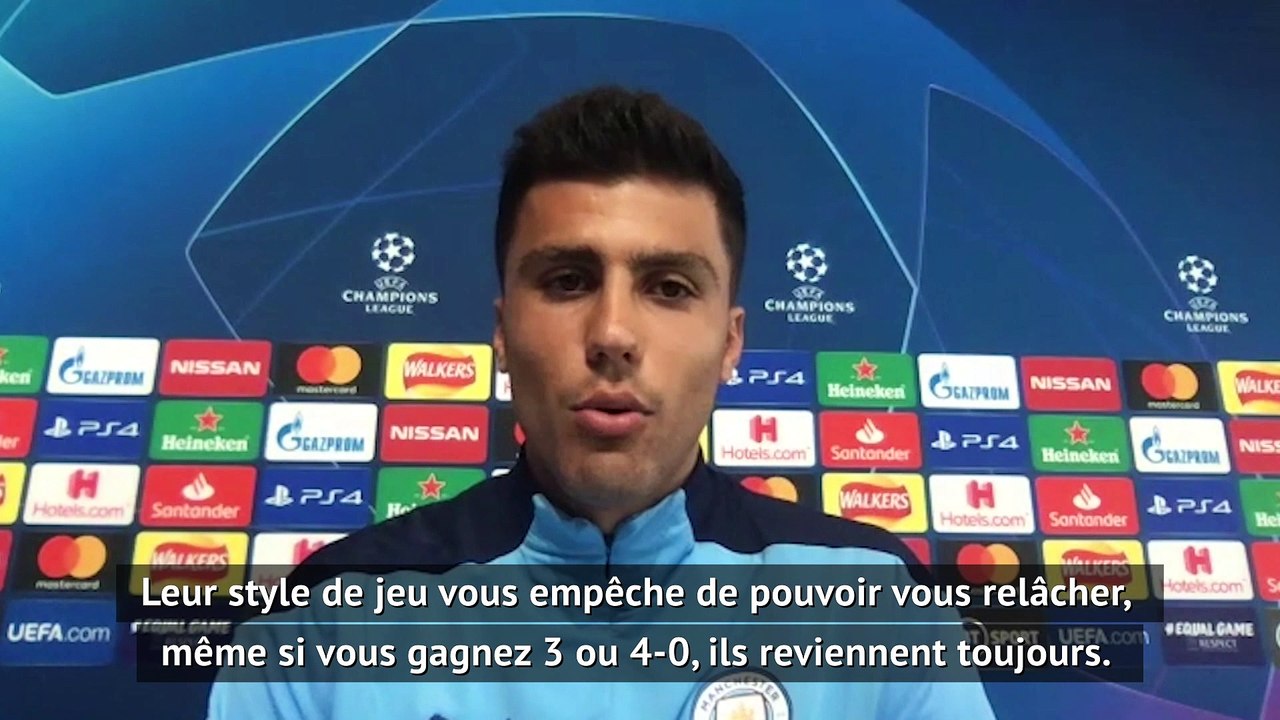 Man. City - Rodri : "Nous avons une meilleure équipe"