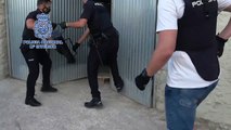 Policía Nacional desmantela un almacén de coches dedicados al narcotráfico  en Algeciras