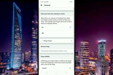 How to remove Facebook page