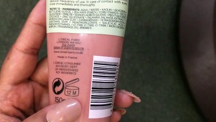 Loreal pure clay glow scrub