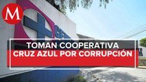 Aseguran oficinas de Cooperativa La Cruz Azul en CdMx