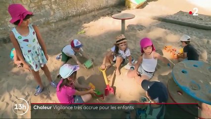 Chaleur : vigilance accrue pour les enfants
