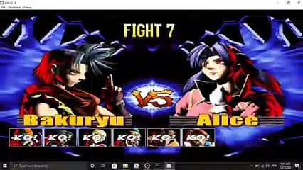 Bakuryu(The Mole) defeats Alice(The Rabbit) (#2) - Bloody Roar 2