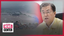 President Moon approves seven most severely damaged areas as 