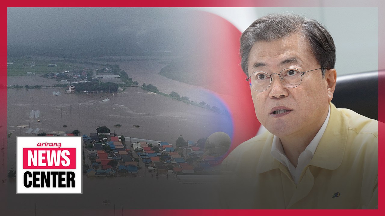 President Moon approves seven most severely damaged areas as "Special Disaster Zones"