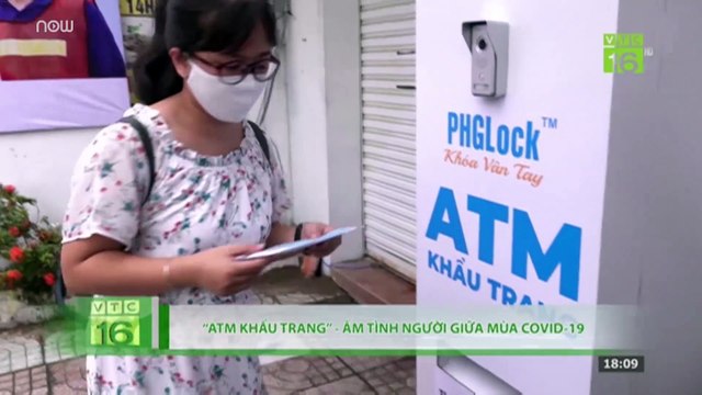 ATM khẩu trang ấm tình người giữa mùa dịch Covid-19 | VTC