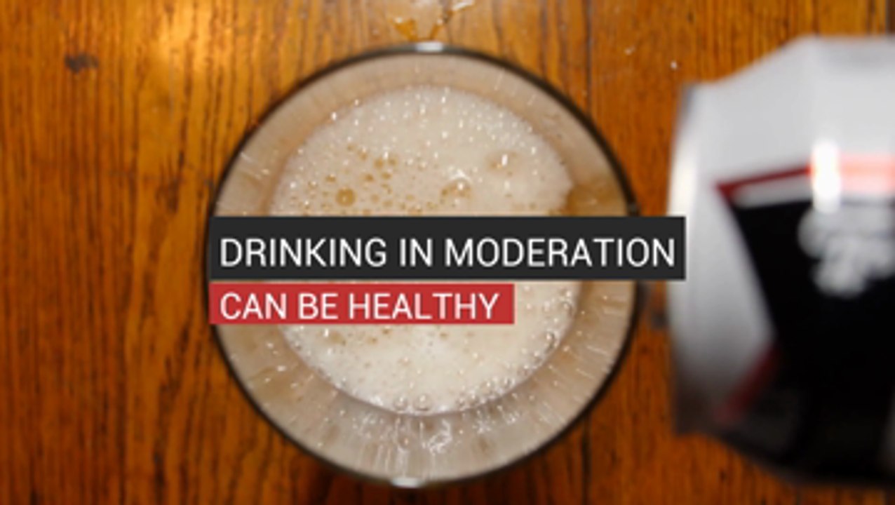 Drinking in Moderation Can Be Healthy