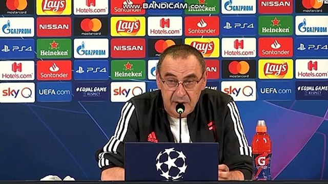 Parole Maurizio Sarri pre Juve-Lione Sky Sport