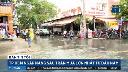 Cuộc sống Sài Gòn "đảo lộn" sau trận mưa kỷ lục | VTC