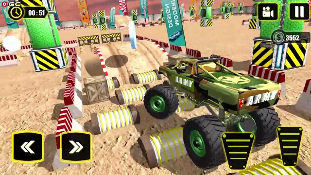 Xtreme Monster Truck Trials Offroad Driving 2020 - 4x4 Monster Truck Parking Games Android GamePlay