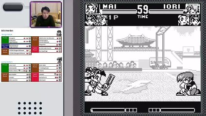 (NeoGeo Pocket Color) KOF 97 R-1 - Leona Team - Hard