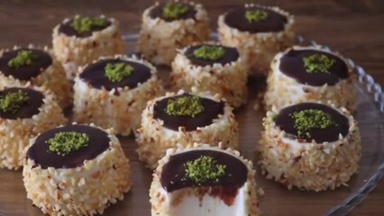 BARDAĞI OLAN HERKES YAPABİLİRBULUT GİBİ TATLI☁️ÇOK HAFİF SARAY TATLISI✅