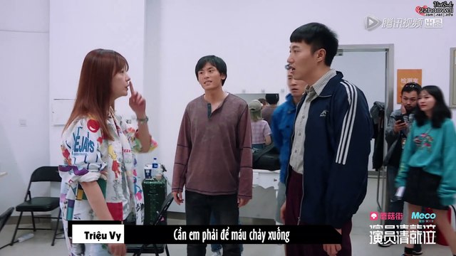 #DiễnViênMờiVàoChỗ #NgoàiLềTập10 #4 《ANH》Triệu Vy hướng dẫn Vương Sâm cách diễnchảy máu mũi sao cho tự nhiên [2zhaoweiVietSub]