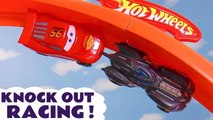 Hot Wheels Power Shift Racing Challenge with Disney Cars Lightning McQueen versus Marvel Avengers and DC Comics in this Family Friendly Full Episode English Toy Story for Kids