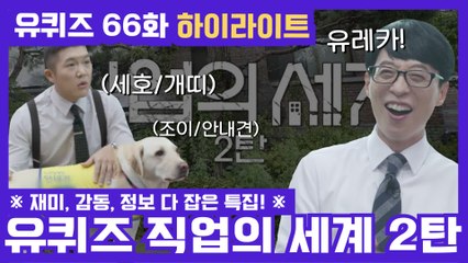 66화 레전드! '체헐리즘 남형도 기자' 부터 '김예지 의원'까지! 직업의 세계 2탄