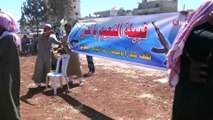 - İdlib halkından liderleri öldürülen aşirete destek protestosu