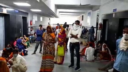 डिलीवरी के लिए जिला अस्पताल भर्ती हुई महिला की मौत