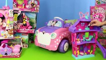 Brinquedos da Minnie  - Bonecas , Brinquedos de cozinha e carrinhos surpresa para crianças_2