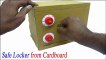 Safe Locker from Cardboard | How to make Safe Locker from Cardboard at Home | Safe Locker Making Ideas | DIY Safe Locker