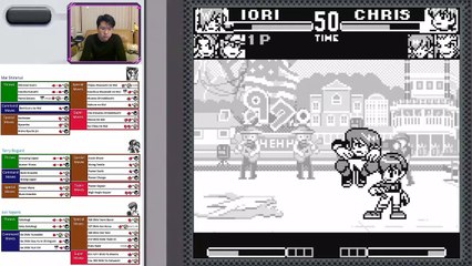 (NeoGeo Pocket Color) KOF 97 R-1 - Edit Team - Hard