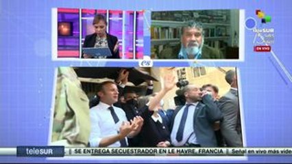 Jofré: presencia de Macron en Líbano, una injerencia inaceptable