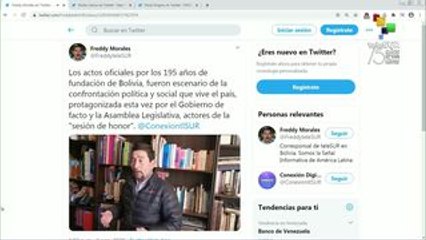 Conflicto político en Bolivia se reflejó en actos por la independencia