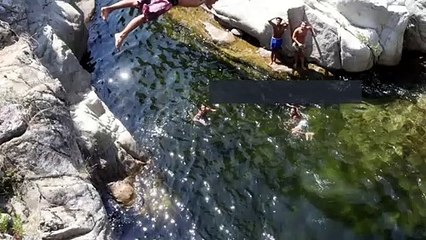 Pollution : baignade interdite dans la Gravona près du pont de Cuttoli_IN