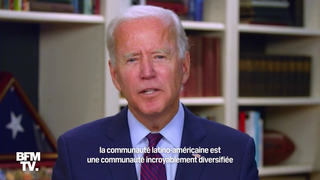 Joe Biden: "Contrairement à la communauté afro-américaine, la communauté latino-américaine est incroyablement diversifiée"