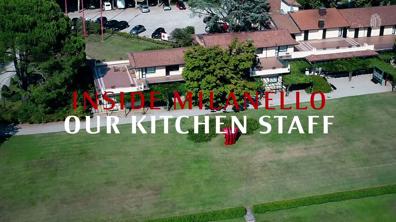 Inside Milanello: la cucina