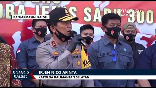 Sepak Terjang Pengungkapan Kasus Narkotika di Kalsel, Polisi Sita Hingga 500 Kg Sabu