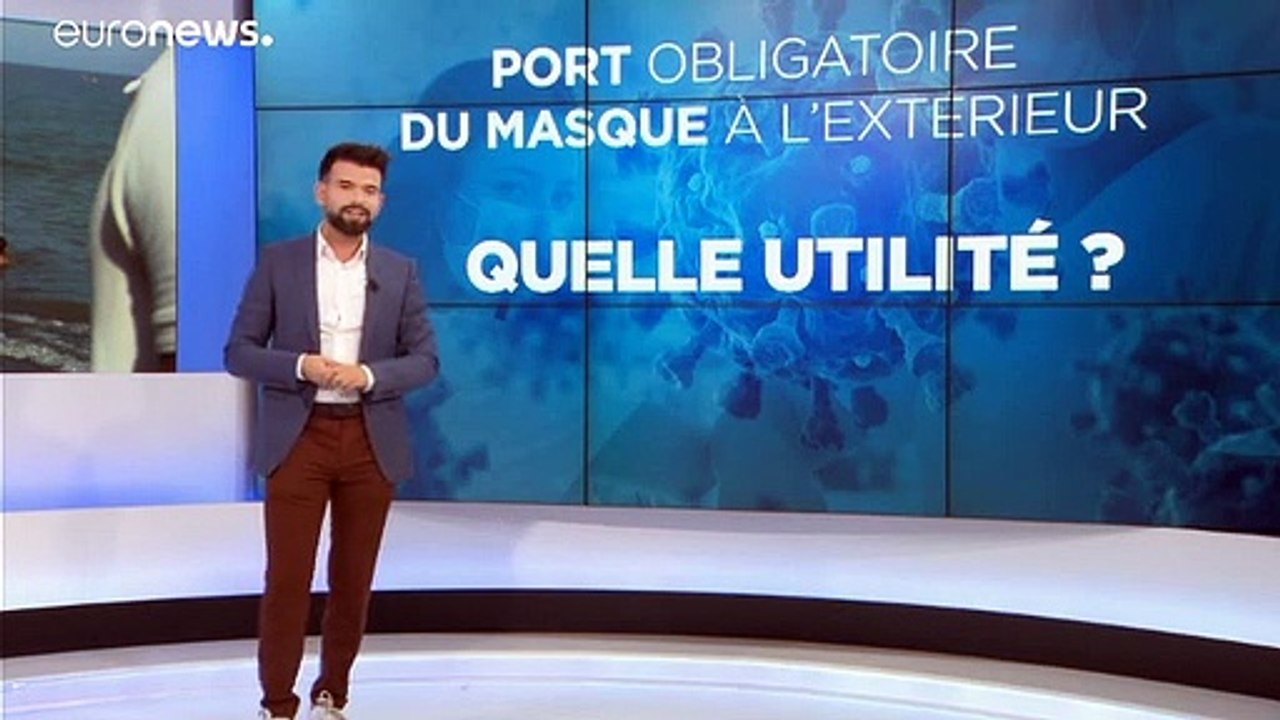 Port du masque à l'extérieur : est-ce utile de le rendre obligatoire partout ?