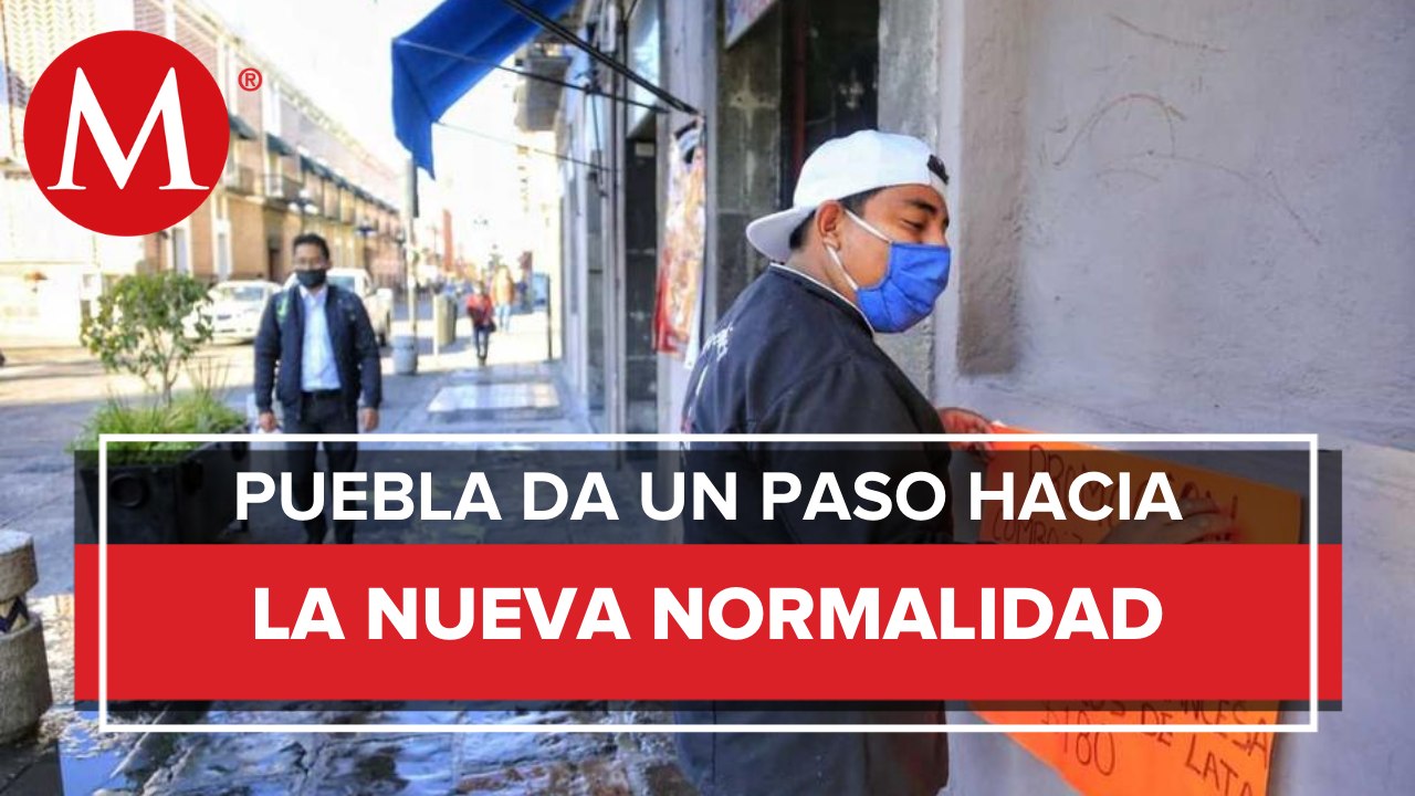 Puebla arranca reactivación económica con 23 mil 452 casos de coronavirus