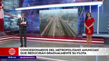 Consesionarios del Metropolitano anunciaron que reducirán gradualmente su flota | Primera Edición (HOY)