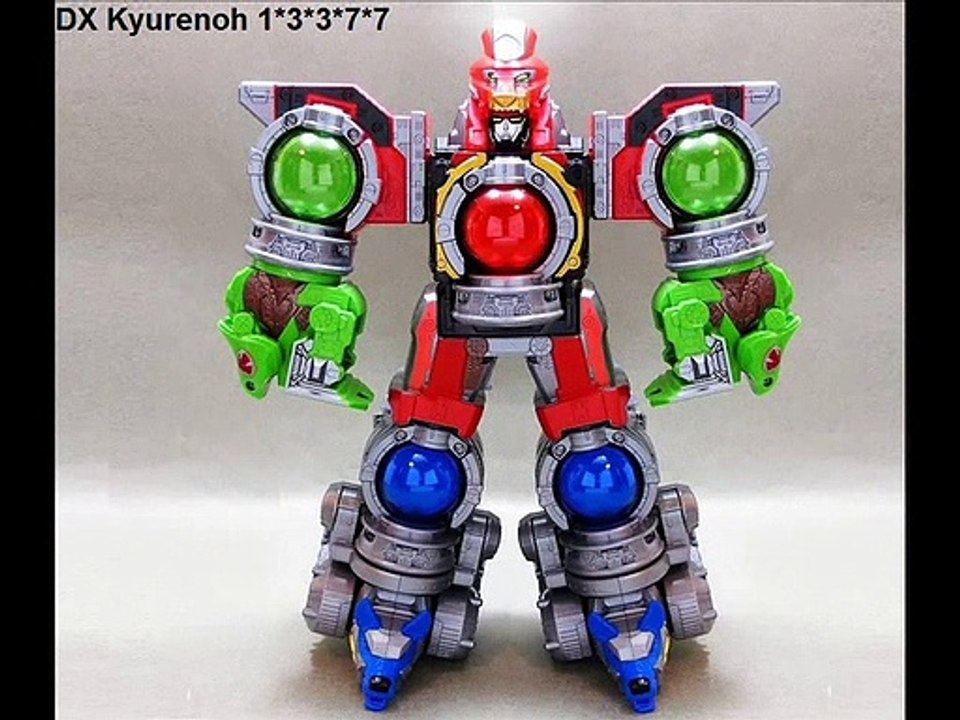DX  Power Rangers  Galaxy Force Megazord Super Sentai Kyuranger 2017  宇宙戦隊キュウレンジャー
