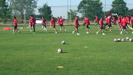 Samsunspor’un ikinci etap kampı Bolu’da devam ediyor