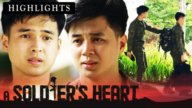 Phil tries to stop Benjie from leaving the camp | A Soldier's Heart