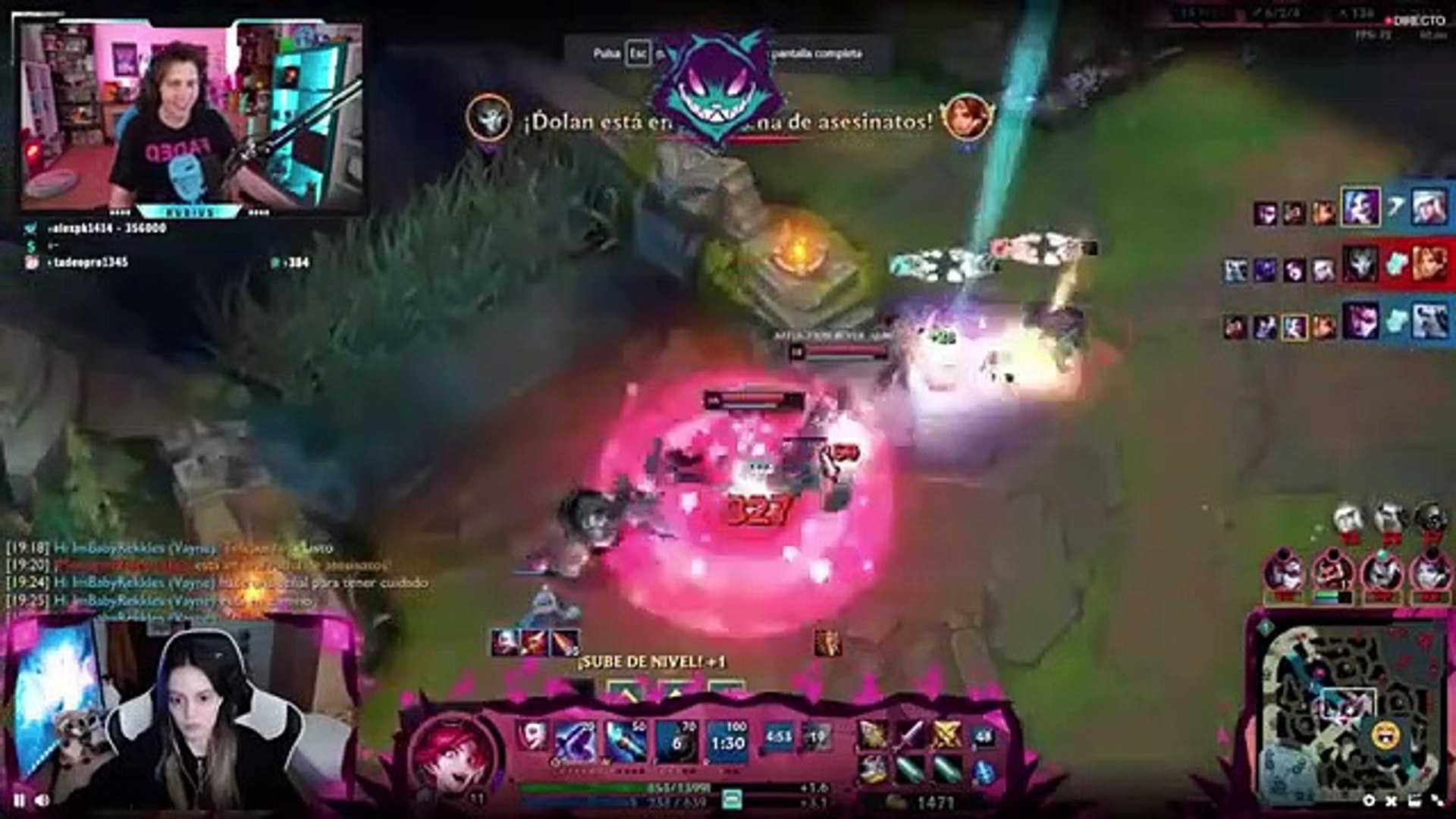⁣RUBIUS hostea a una CHICA Y PASA ESTO - REGALA 20 SUBS_