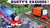Thomas the Tank Engine Rusty Excuses with Paw Patrol and the Funny Funlings in this Family Friendly Full Episode English Toy Story for Kids from Kid Friendly Family Channel Toy Trains 4U