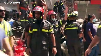 Βηρυτός: Συνεχίζονται οι έρευνες στα συντρίμμια