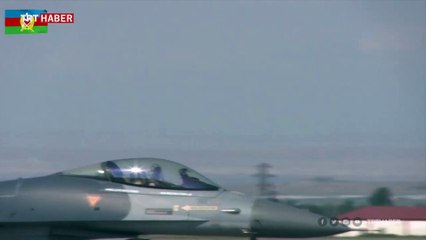 TurAz Kartalı F-16 uçuşlarıyla devam ediyor