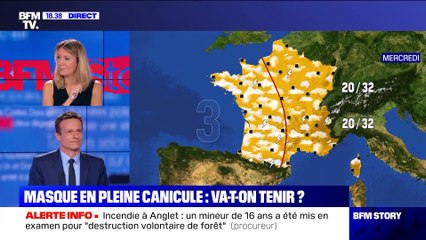 Story 4: Va-t-on tenir avec le masque en pleine canicule ? - 07/08